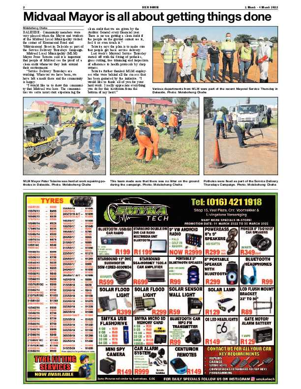STER NORTH 1 March – 4 March 2022 page 2