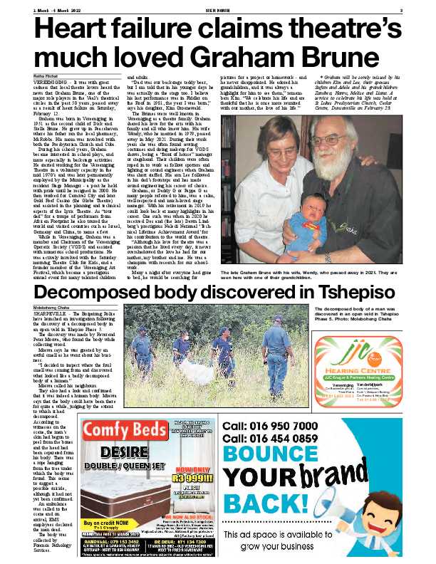 STER NORTH 1 March – 4 March 2022 page 3