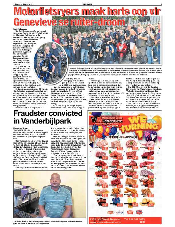 STER NORTH 1 March – 4 March 2022 page 5