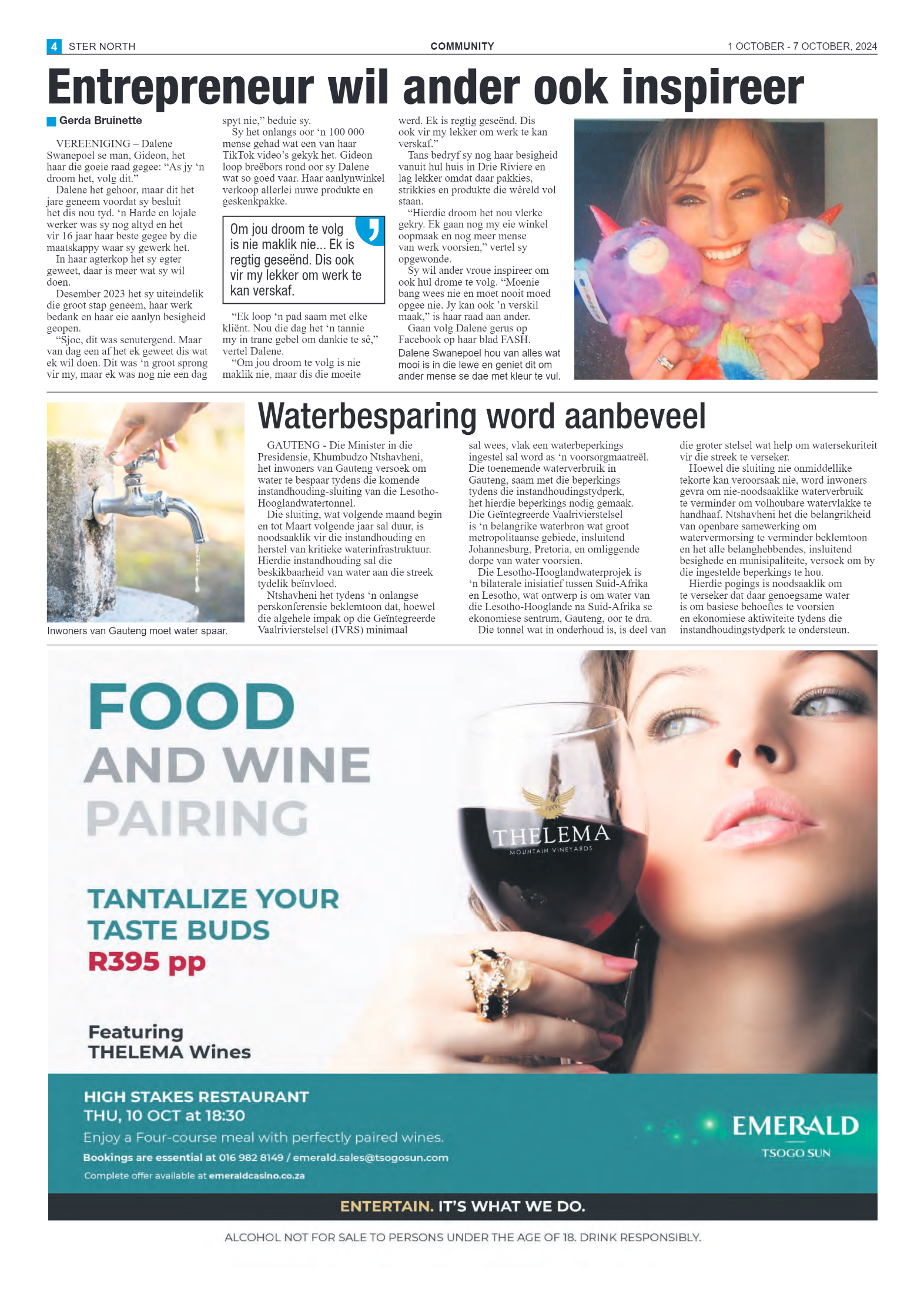 STER NORTH 1 OCTOBER – 7 OCOTBER, 2024 page 4