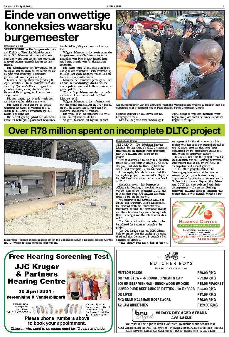 STER NORTH 20 April – 23 April 2021 page 3