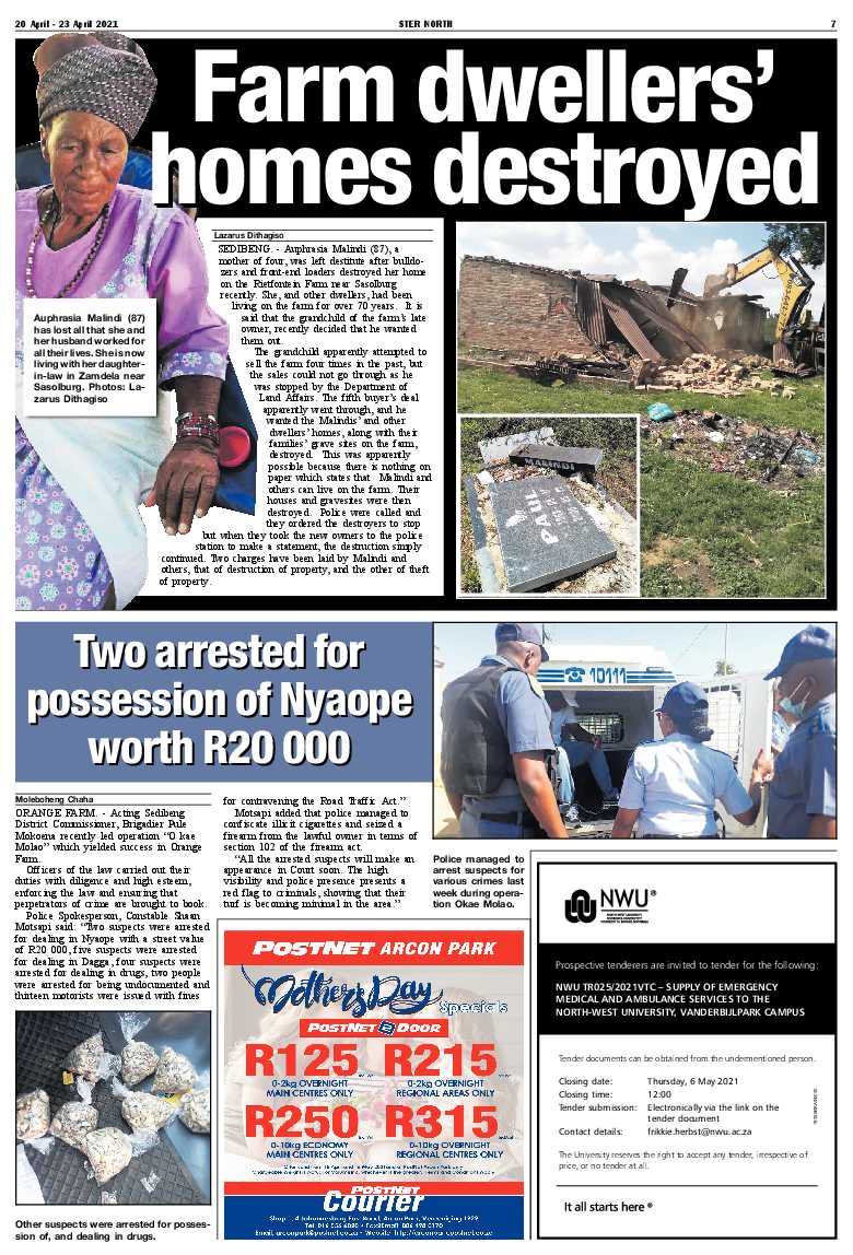 STER NORTH 20 April – 23 April 2021 page 7
