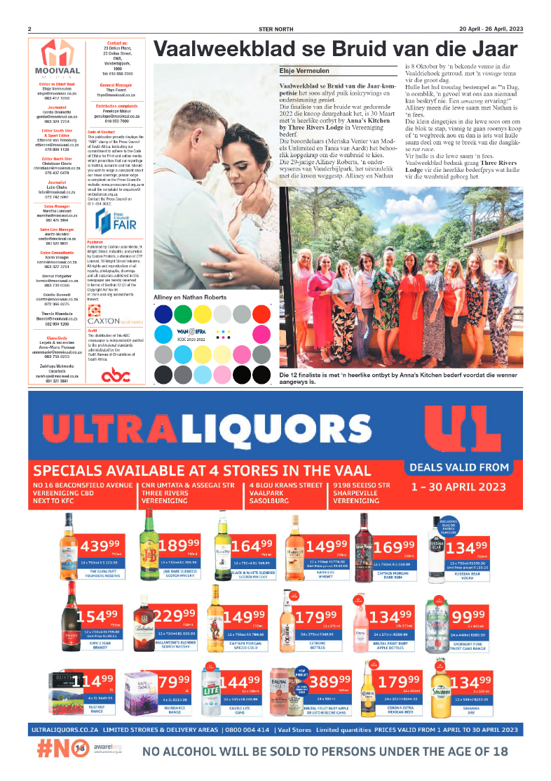 STER NORTH 20 April – 26 April, 2023 page 2