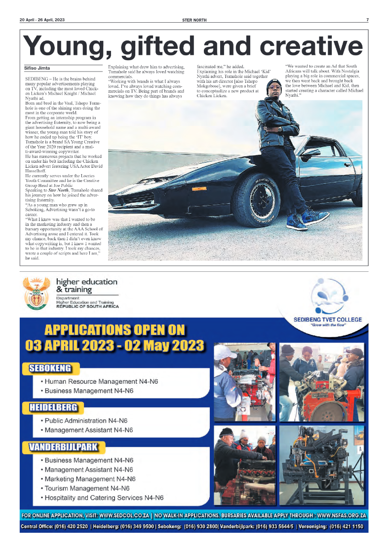 STER NORTH 20 April – 26 April, 2023 page 7