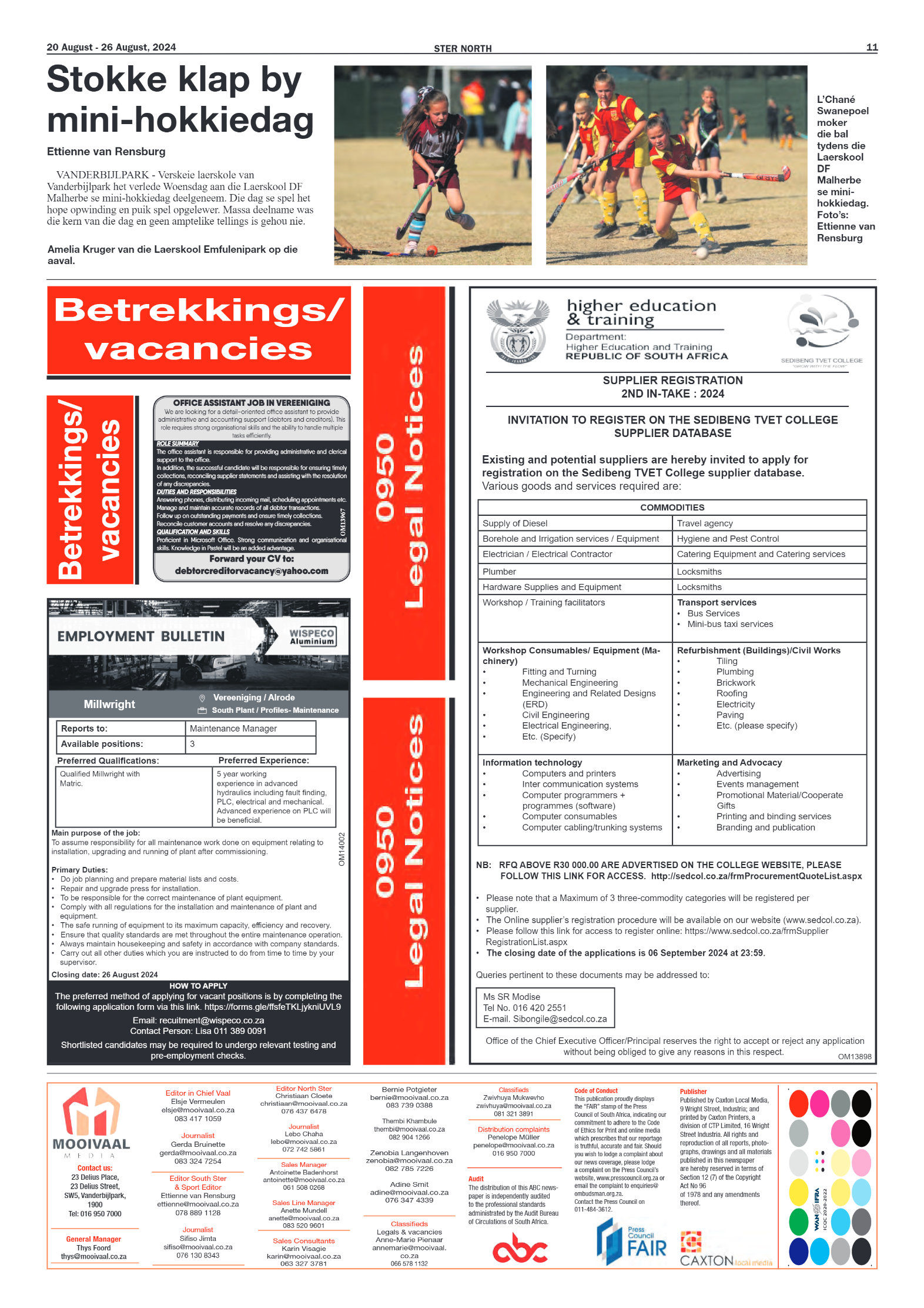 STER NORTH 20 August – 26 August, 2024 page 11