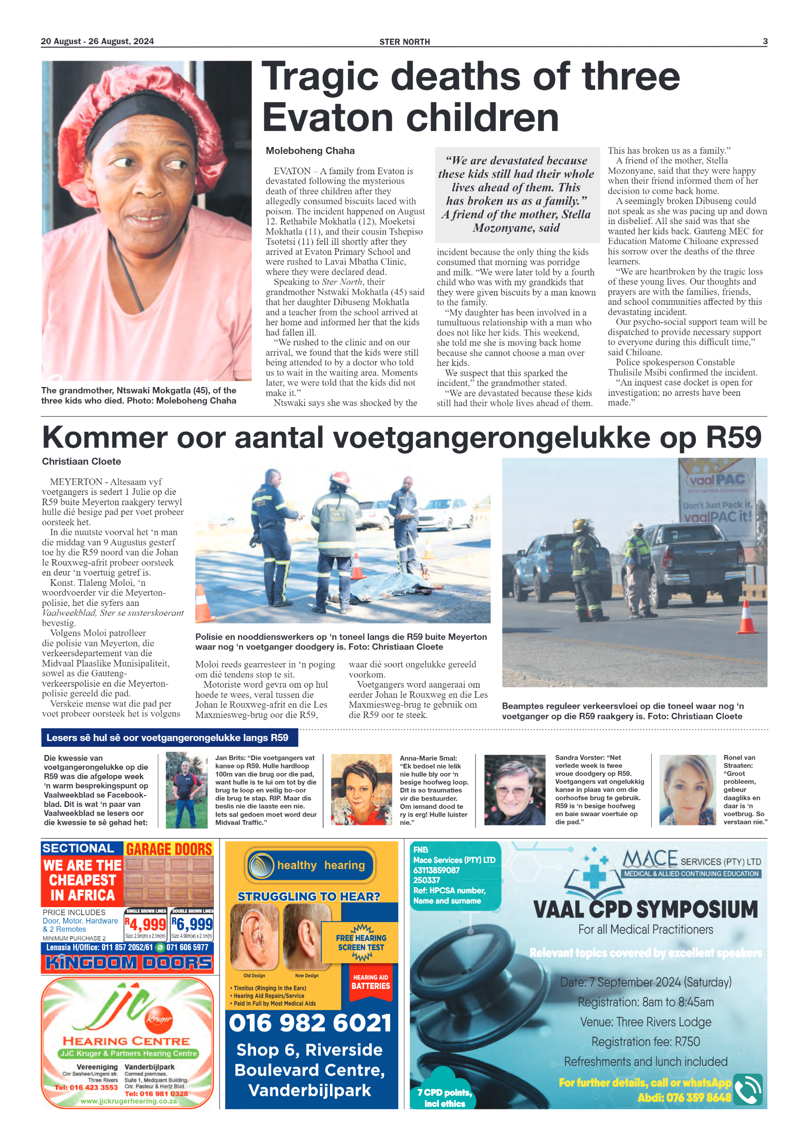 STER NORTH 20 August – 26 August, 2024 page 3