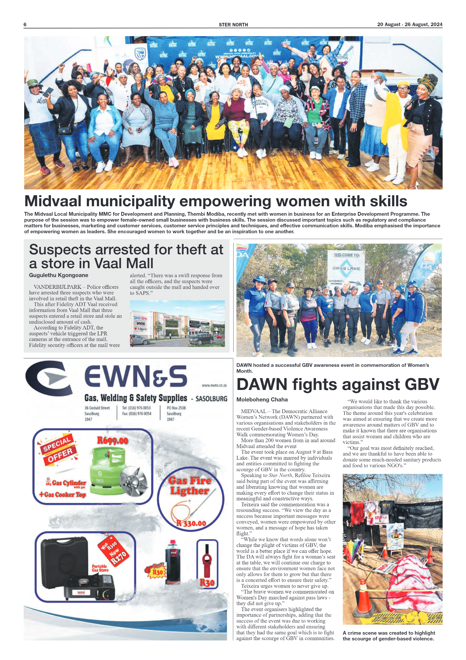 STER NORTH 20 August – 26 August, 2024 page 6