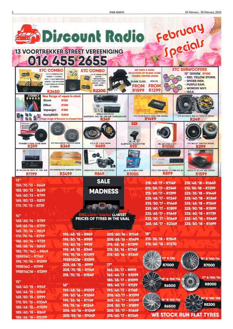 STER NORTH 20 February – 26 February, 2024 page 2