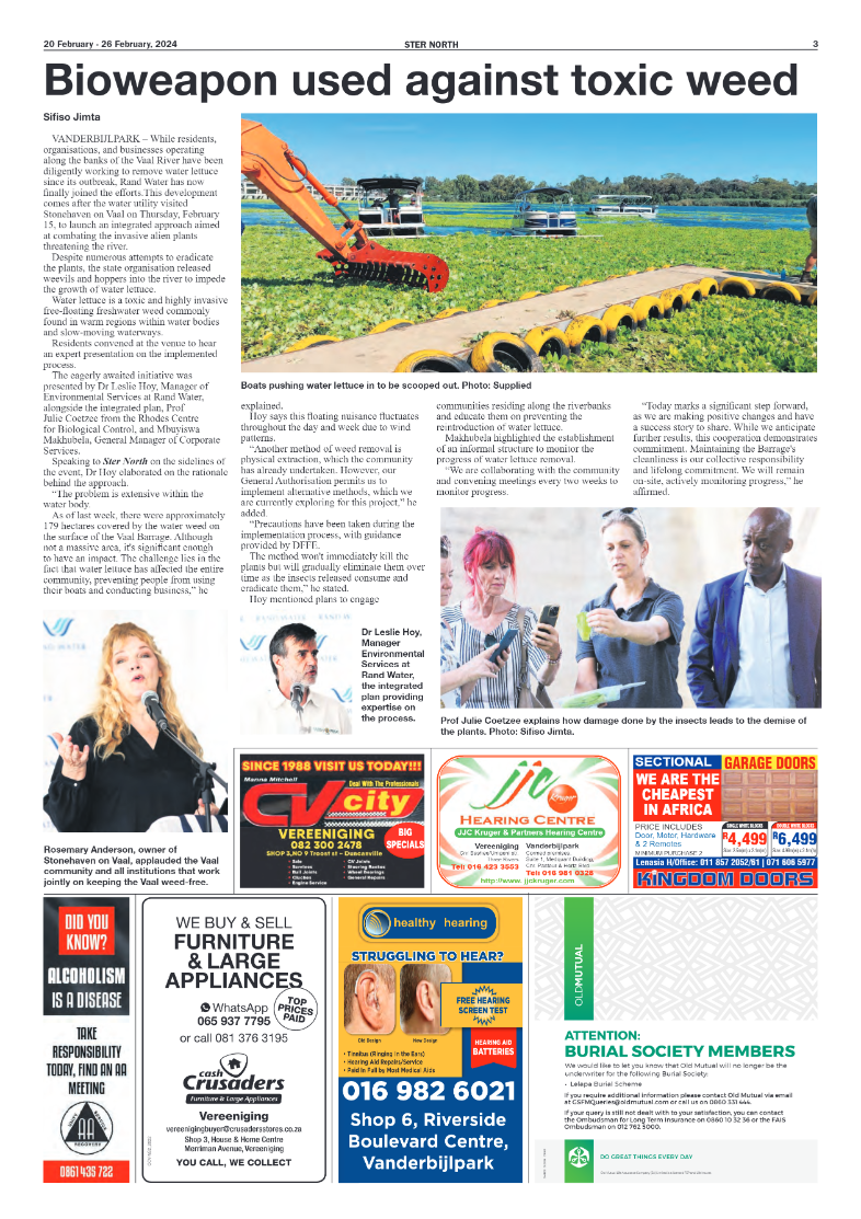 STER NORTH 20 February – 26 February, 2024 page 3
