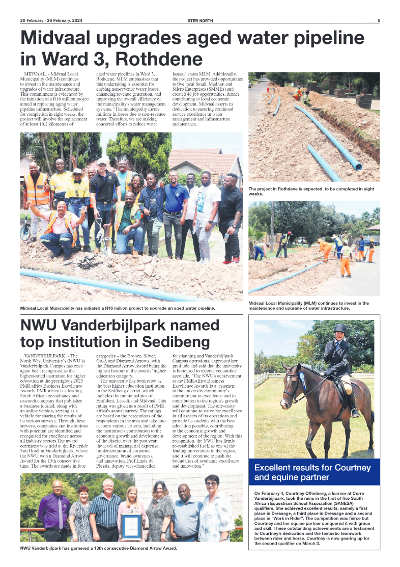 STER NORTH 20 February – 26 February, 2024 page 5