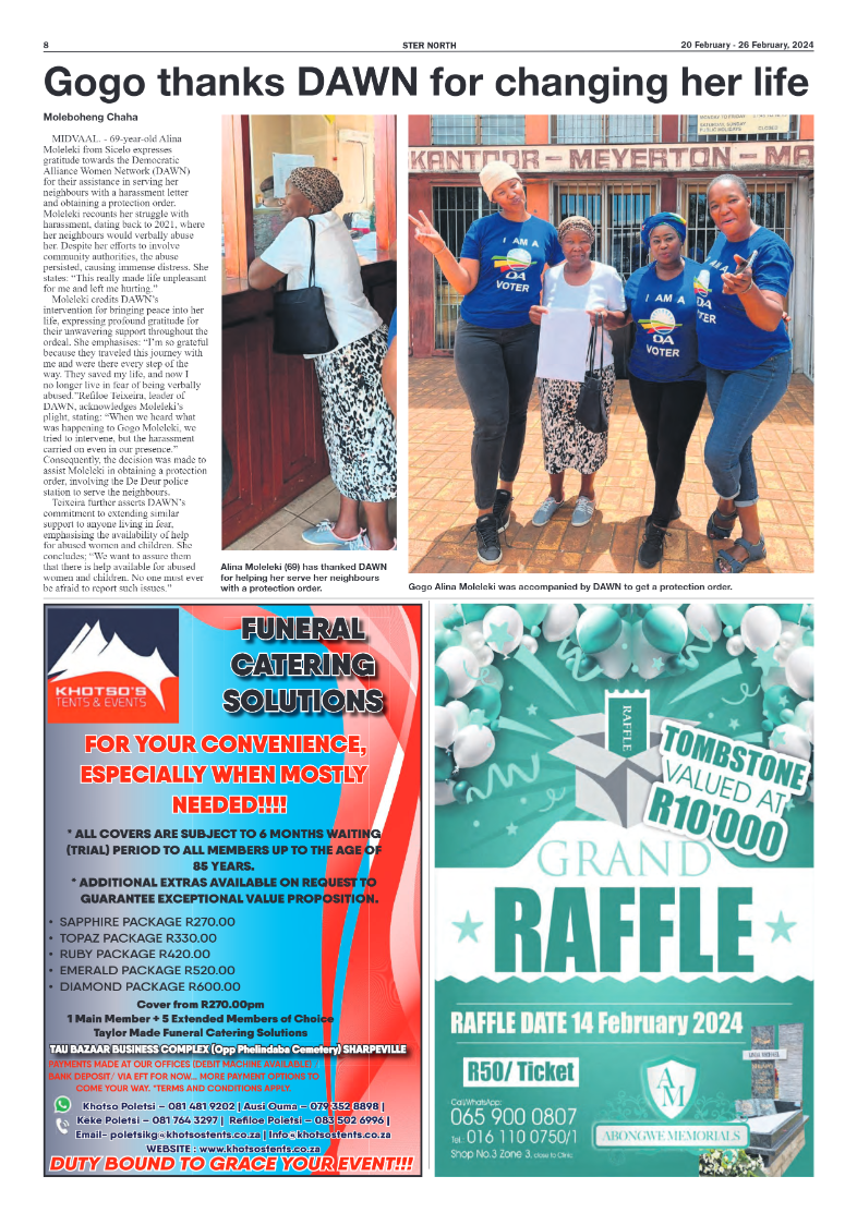 STER NORTH 20 February – 26 February, 2024 page 8