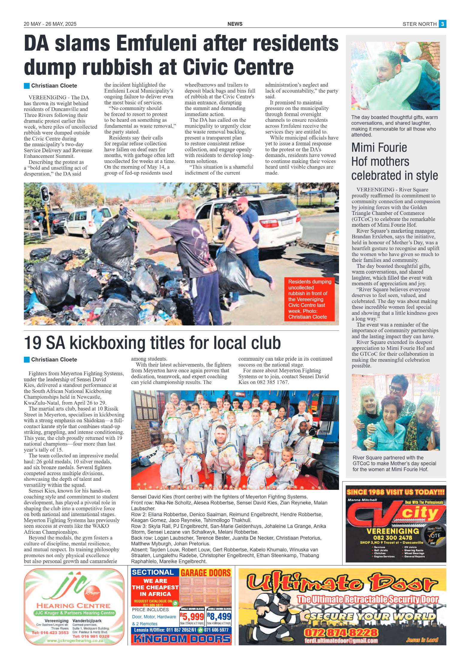 STER NORTH 20 MAY – 26 MAY, 2025 page 3