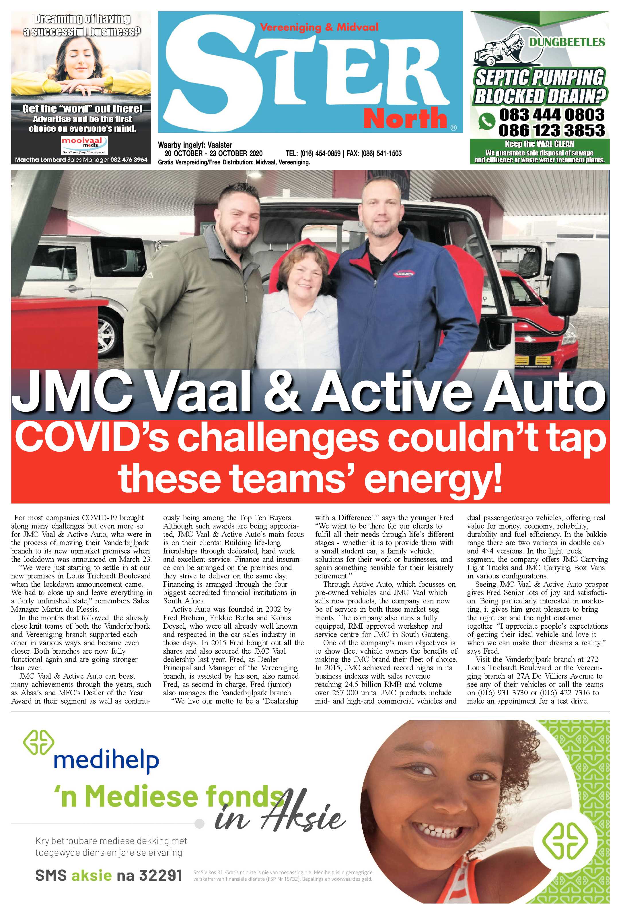 STER NORTH 20 October – 23 October 2020 page 1