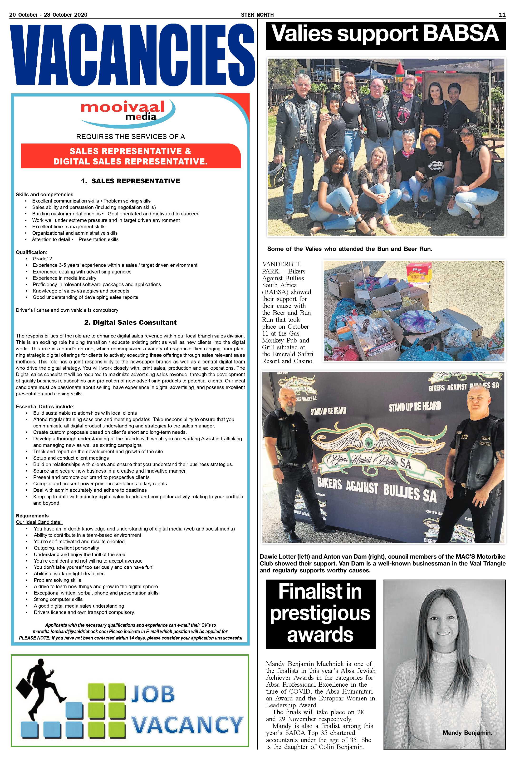 STER NORTH 20 October – 23 October 2020 page 11