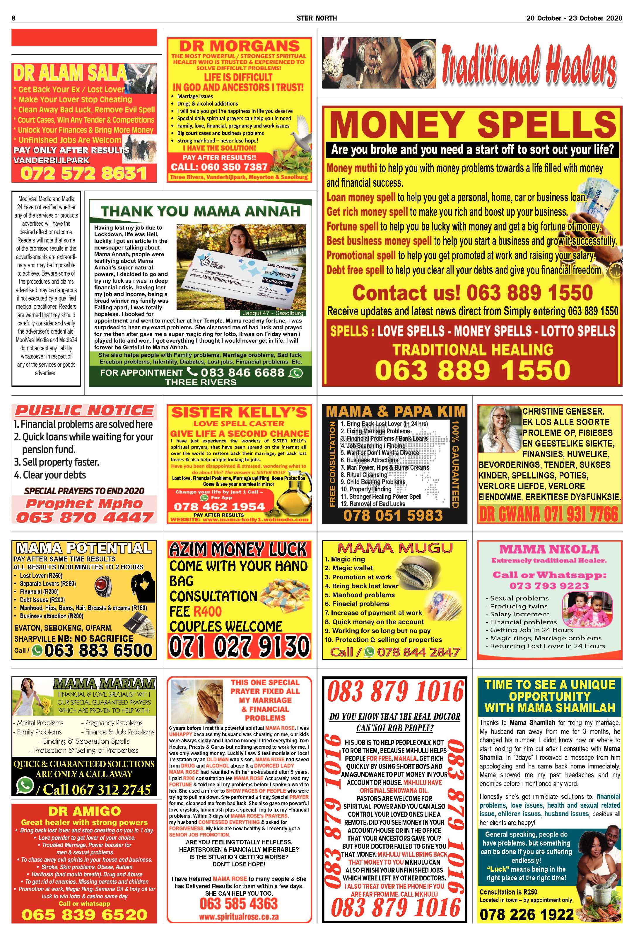 STER NORTH 20 October – 23 October 2020 page 8