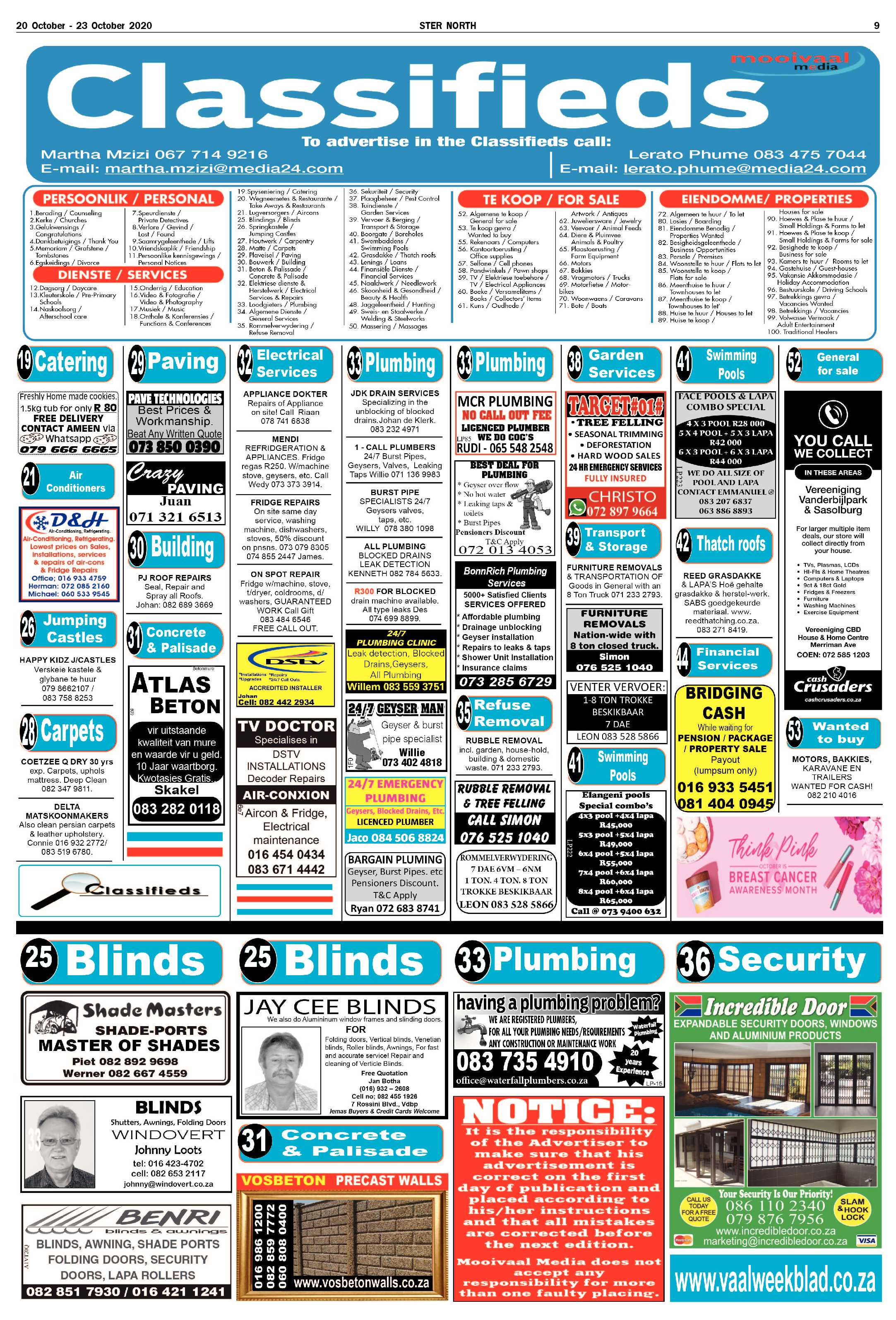 STER NORTH 20 October – 23 October 2020 page 9