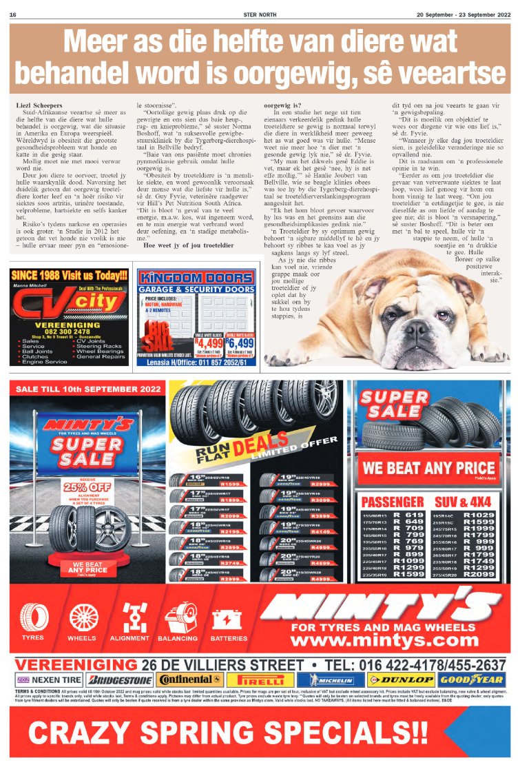 STER NORTH 20 September – 23 September 2022 page 13