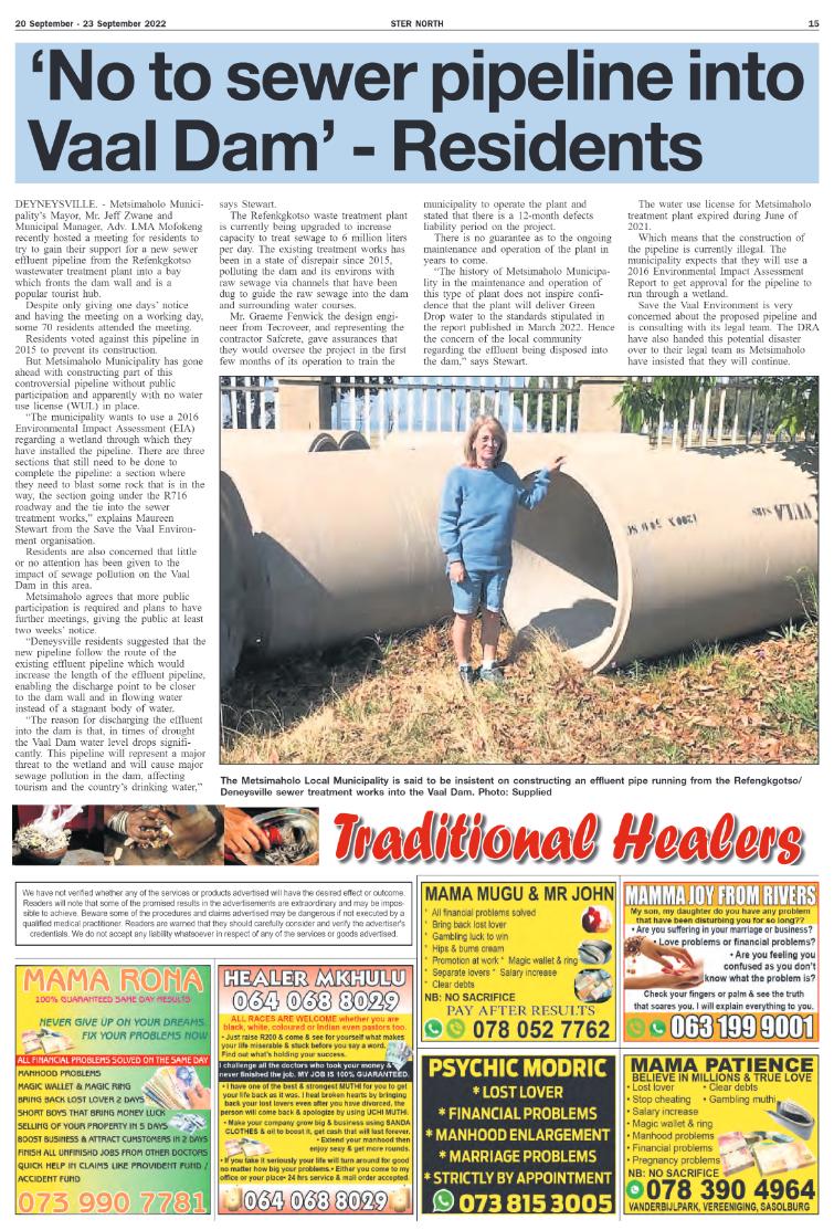 STER NORTH 20 September – 23 September 2022 page 16