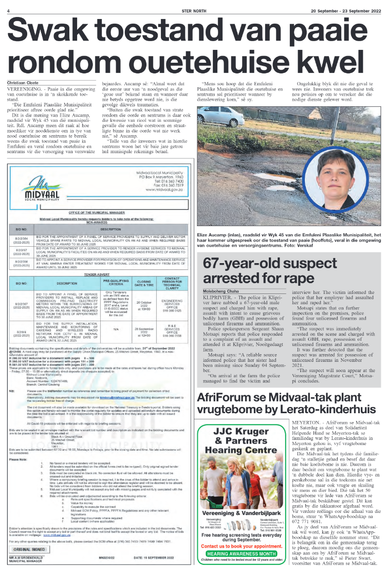 STER NORTH 20 September – 23 September 2022 page 4