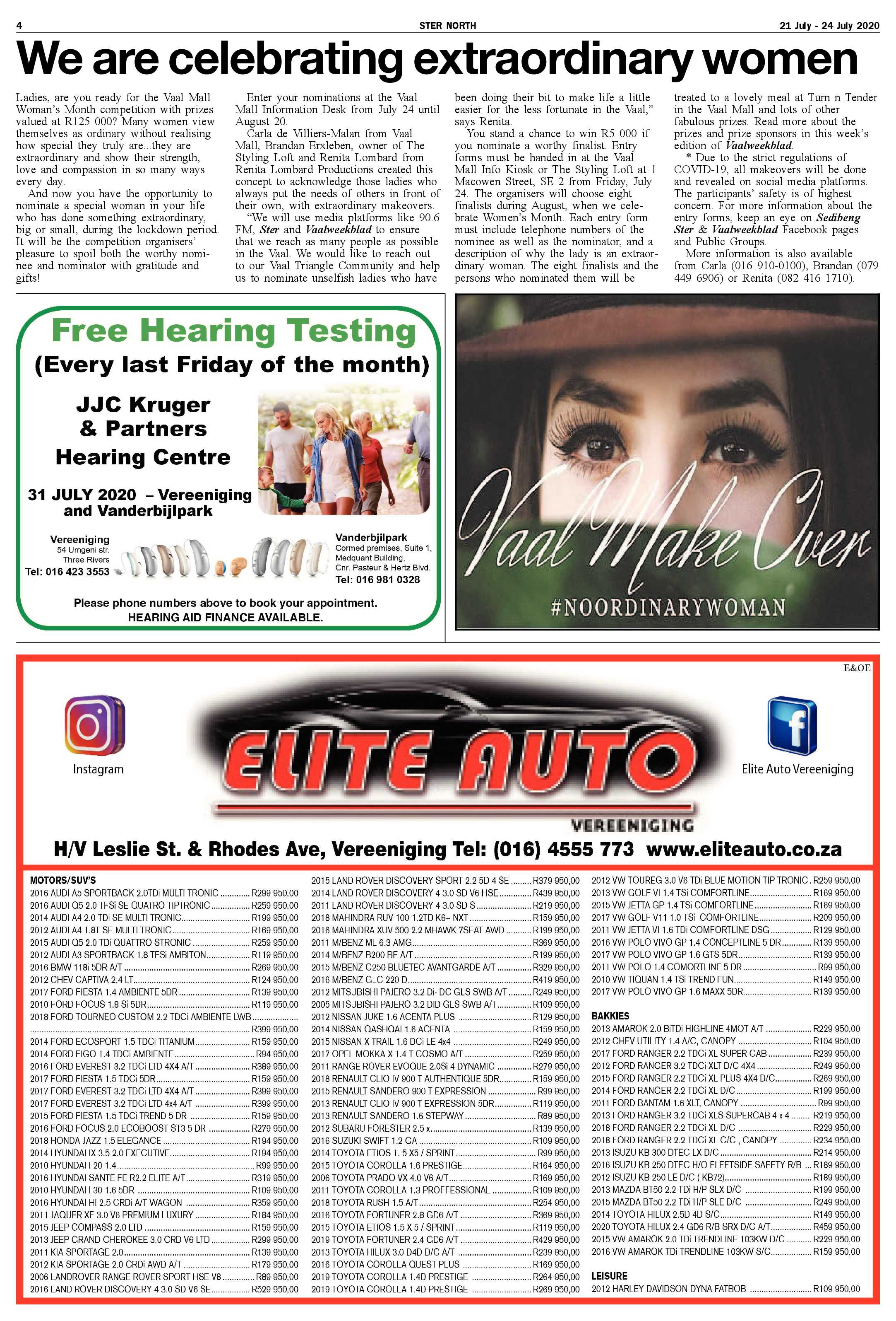 NORTH STER 21 JULY – 24 JULY 2020 page 4