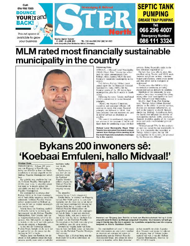STER NORTH 21 June – 24 June 2022 page 1