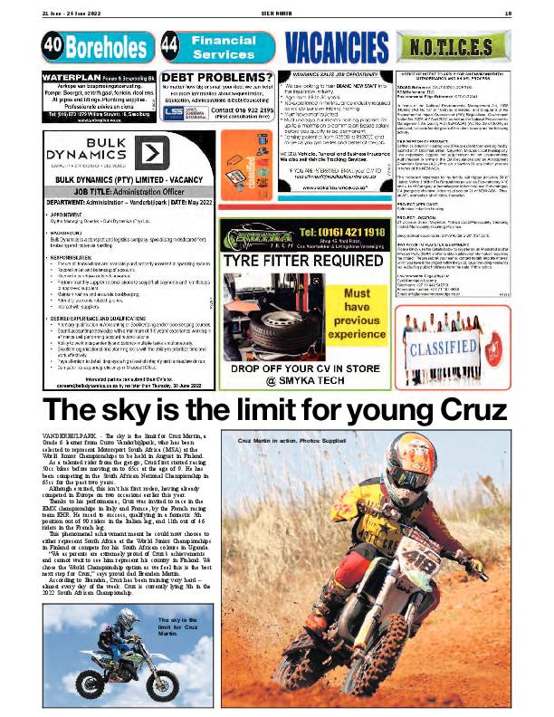 STER NORTH 21 June – 24 June 2022 page 20