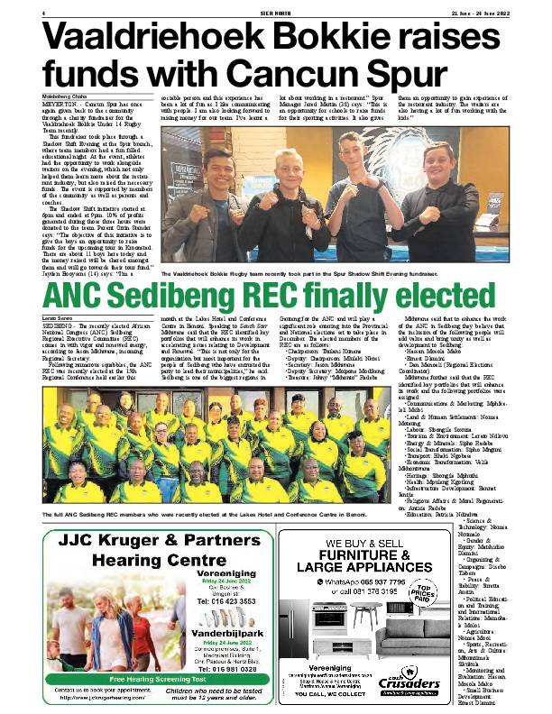 STER NORTH 21 June – 24 June 2022 page 4