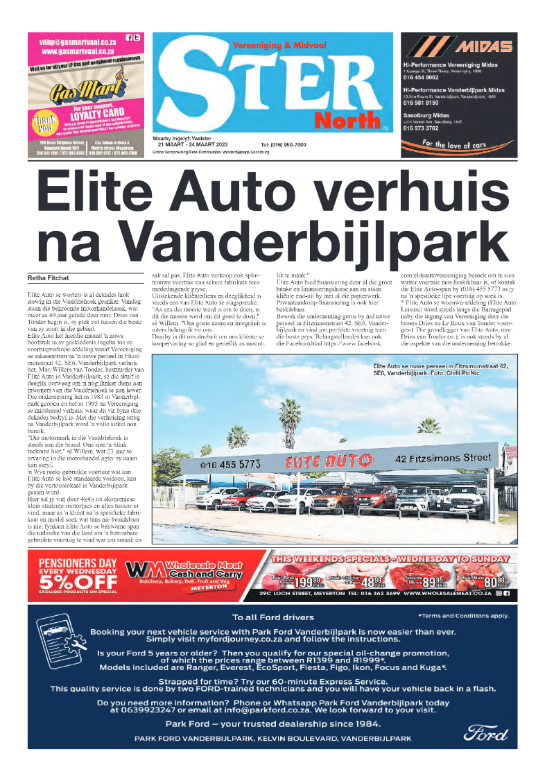 STER NORTH 21 Maart – 24 Maart 2023 page 1