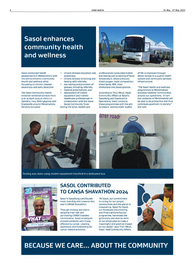 STER NORTH 21 May – 27 May, 2024 page 8
