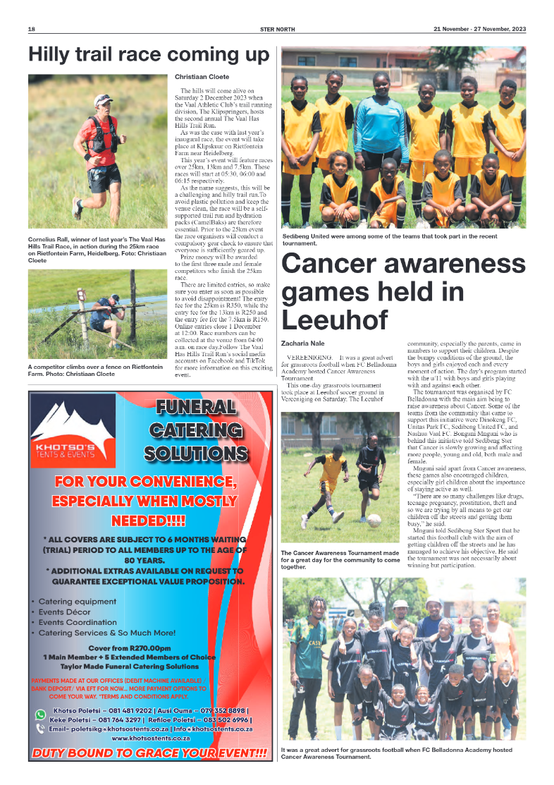 STER NORTH 21 November – 27 November, 2023 page 22
