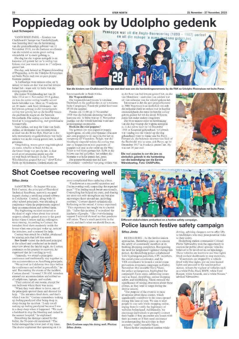 STER NORTH 21 November – 27 November, 2023 page 28
