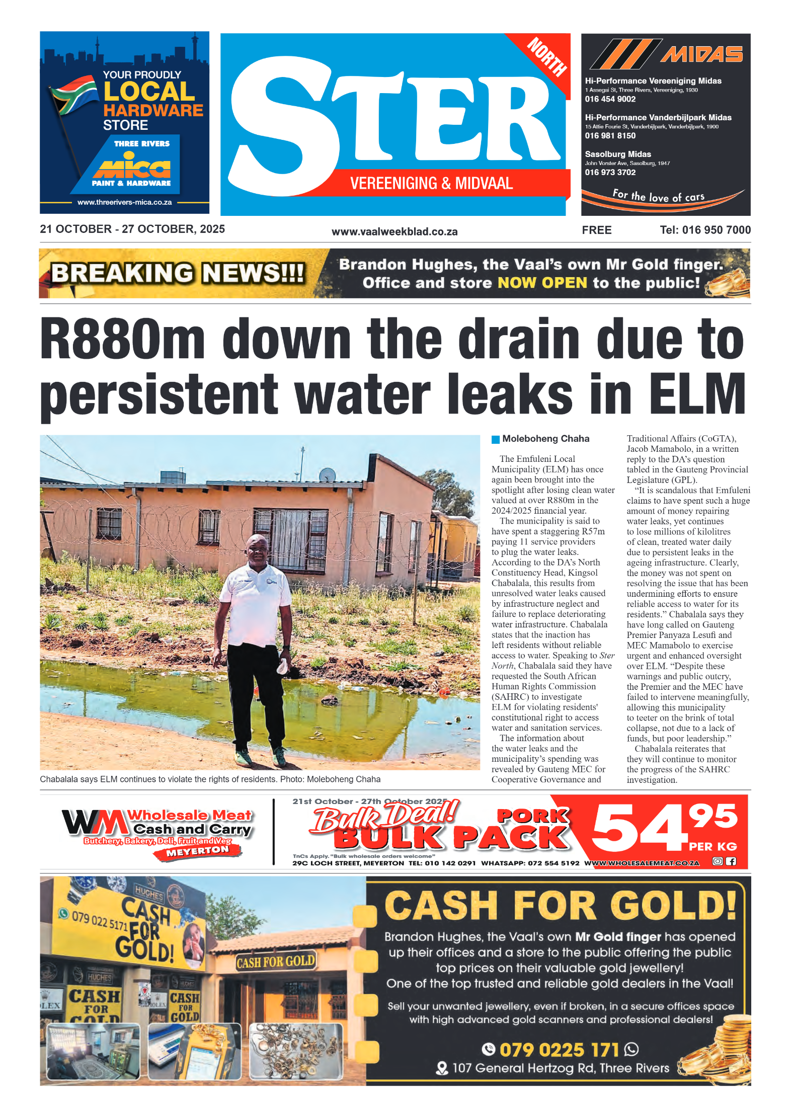 STER NORTH 21 OCTOBER – 27 OCTOBER, 2025 page 1