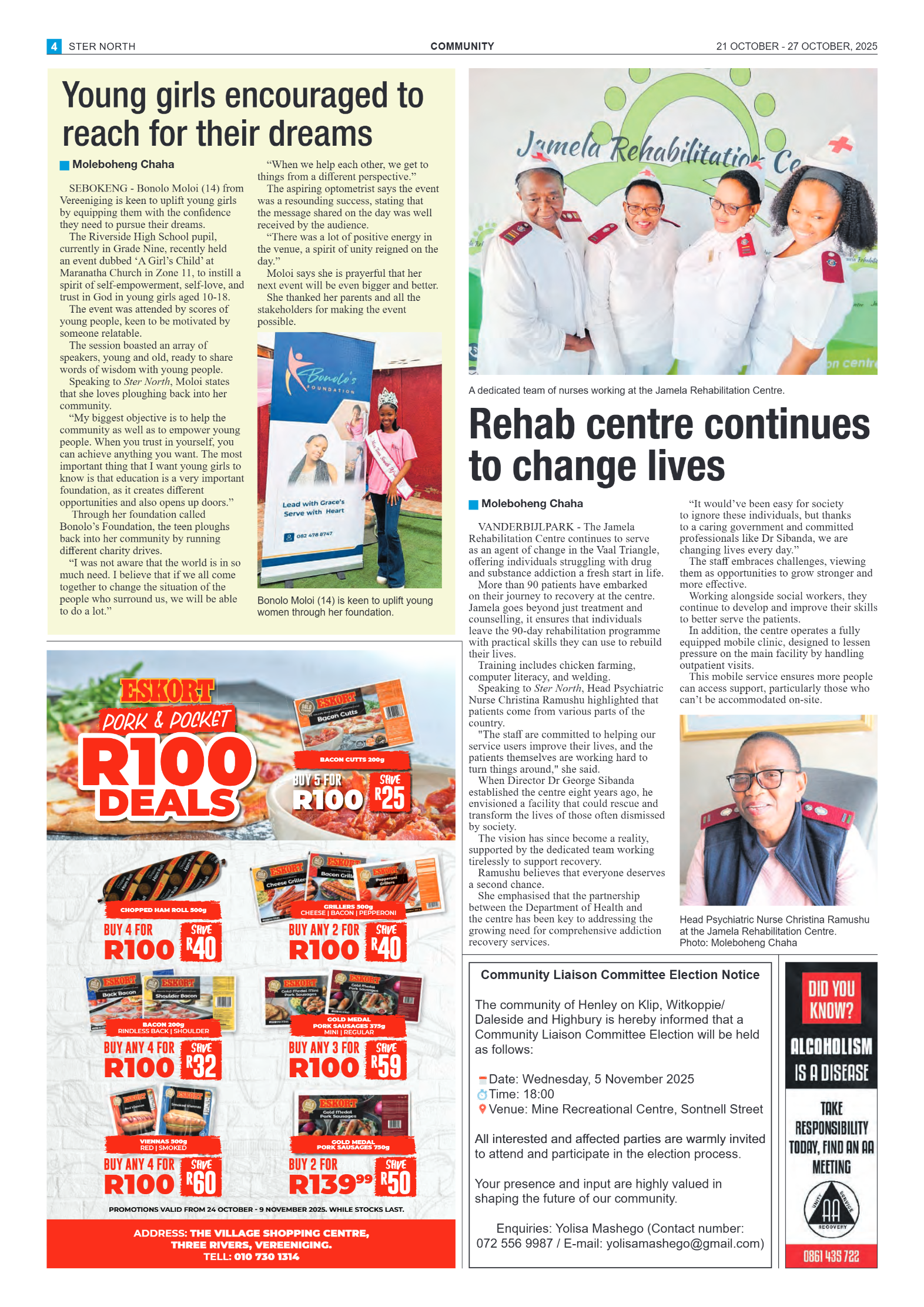 STER NORTH 21 OCTOBER – 27 OCTOBER, 2025 page 4