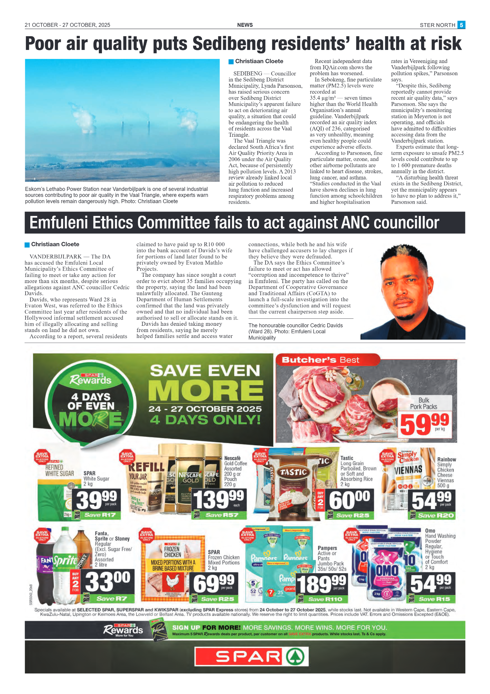 STER NORTH 21 OCTOBER – 27 OCTOBER, 2025 page 5