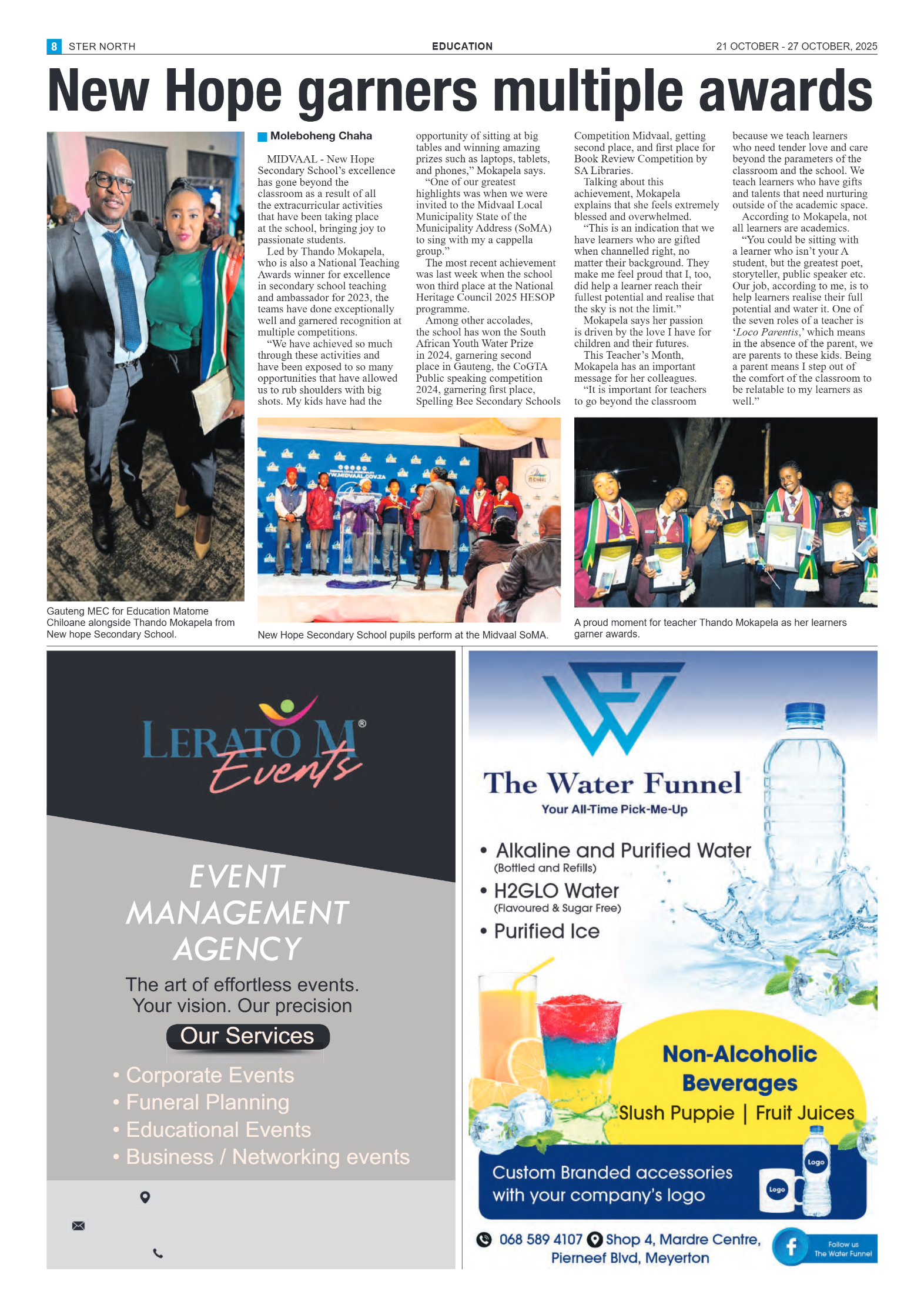 STER NORTH 21 OCTOBER – 27 OCTOBER, 2025 page 8