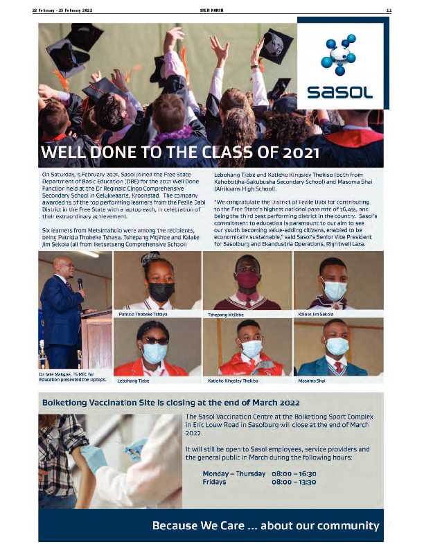 STER NORTH 22 February – 25 February 2022 page 11