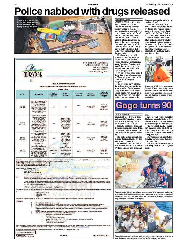 STER NORTH 22 February – 25 February 2022 page 12
