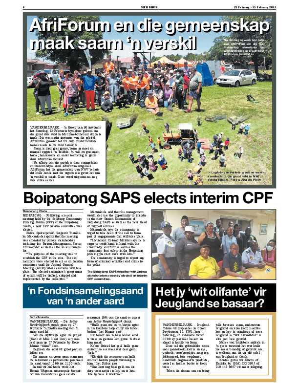STER NORTH 22 February – 25 February 2022 page 4
