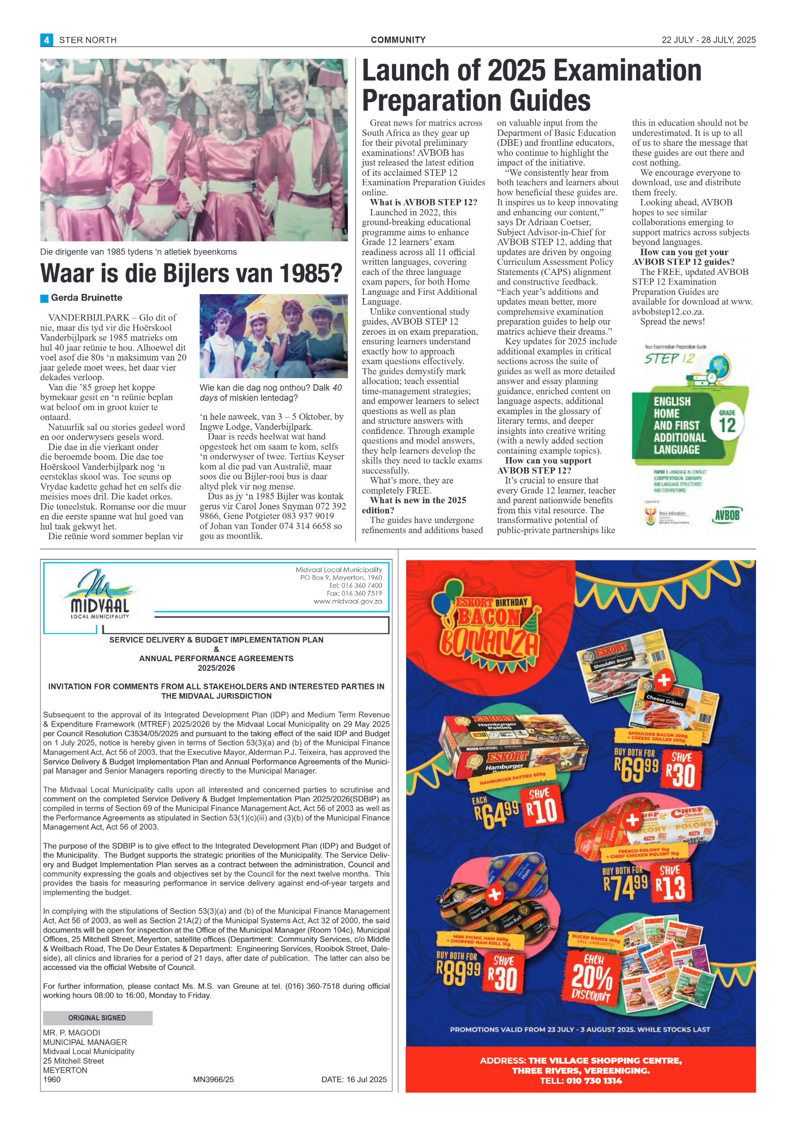 STER NORTH 22 JULY – 28 JULY, 2025 page 6