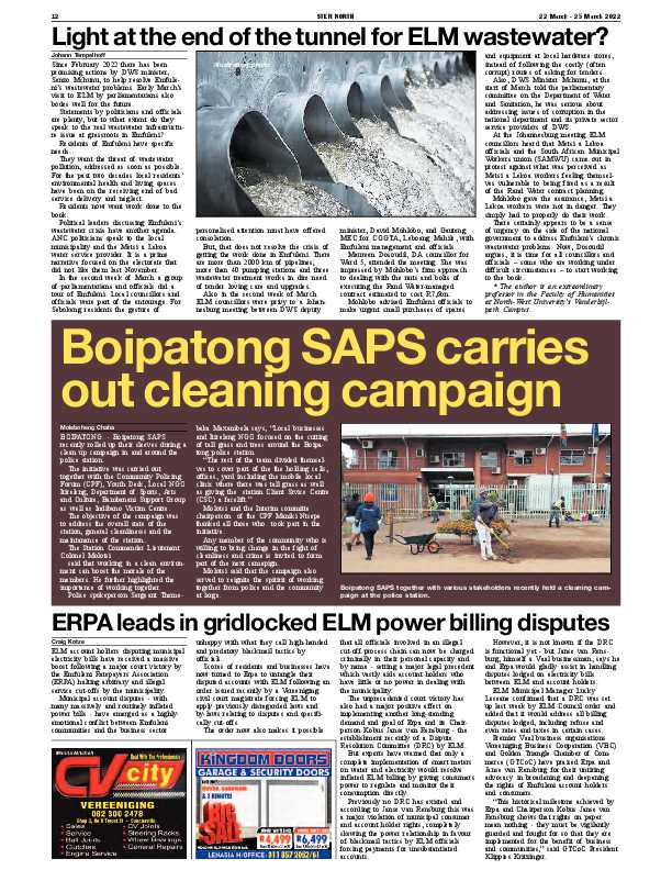 STER NORTH 22 March – 25 March 2022 page 12