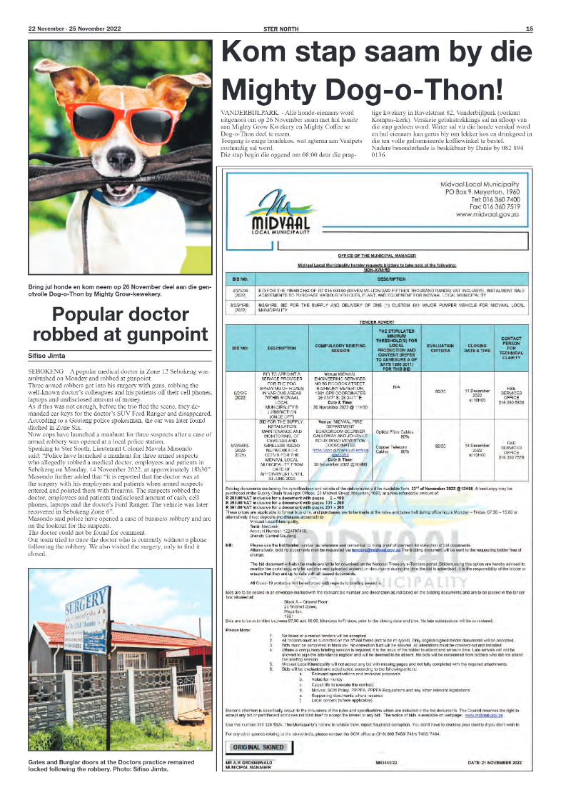 STER NORTH 22 November – 25 November 2022 page 18