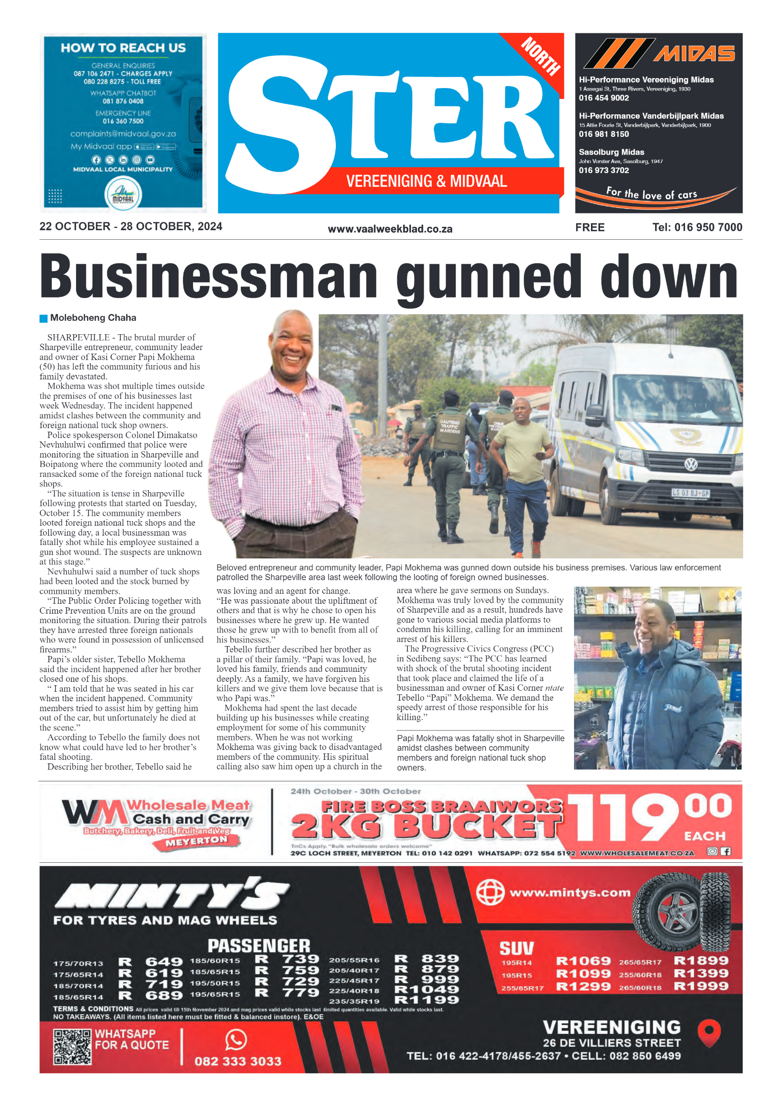 STER NORTH 22 OCTOBER – 28 OCTOBER, 2024 page 1