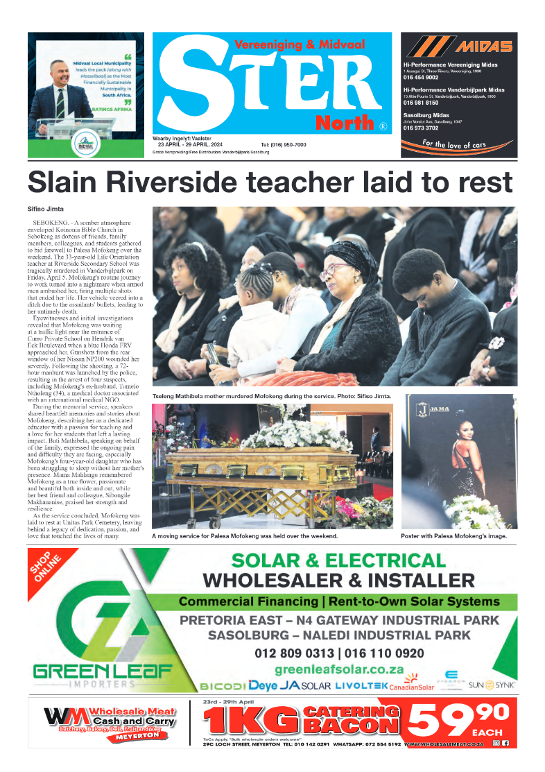 STER NORTH 23 April – 29 April, 2024 page 1