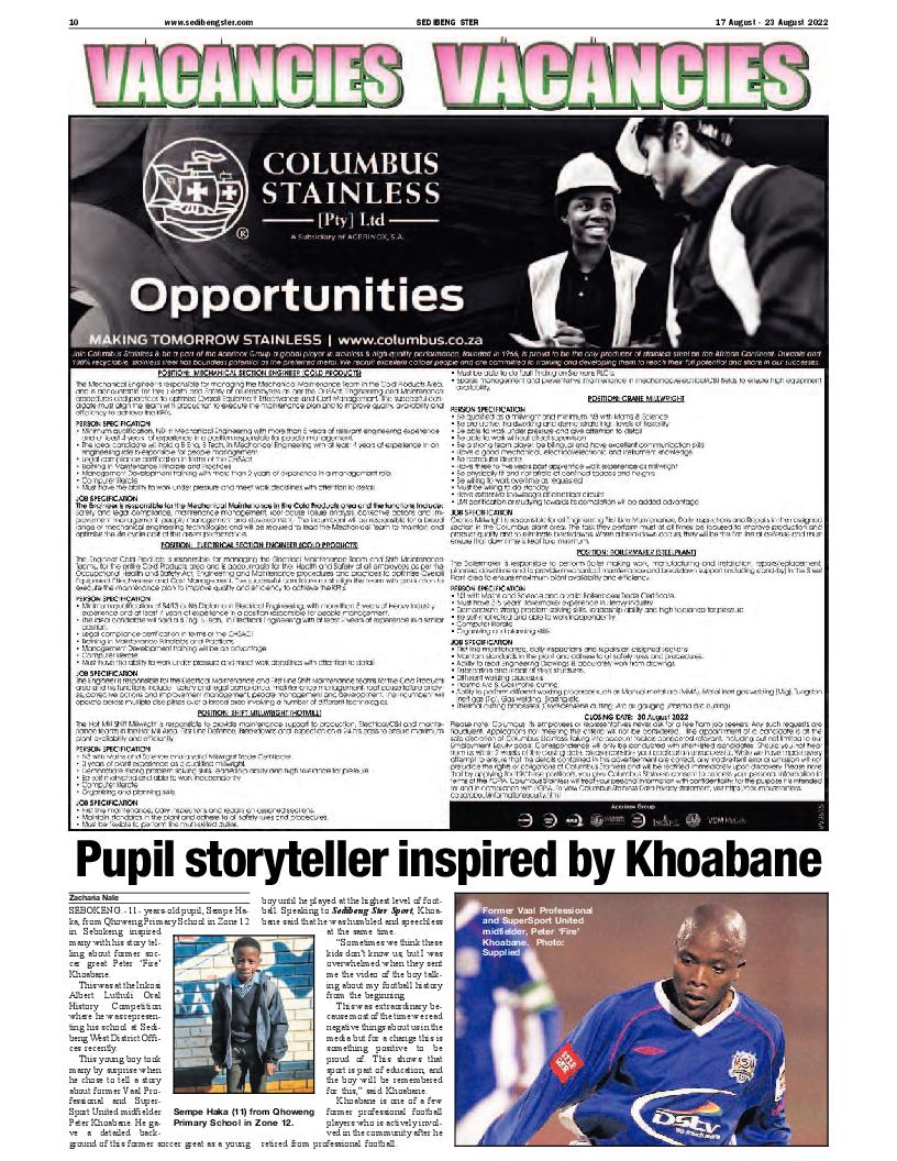 STER NORTH 23 August – 26 August 2022 page 10