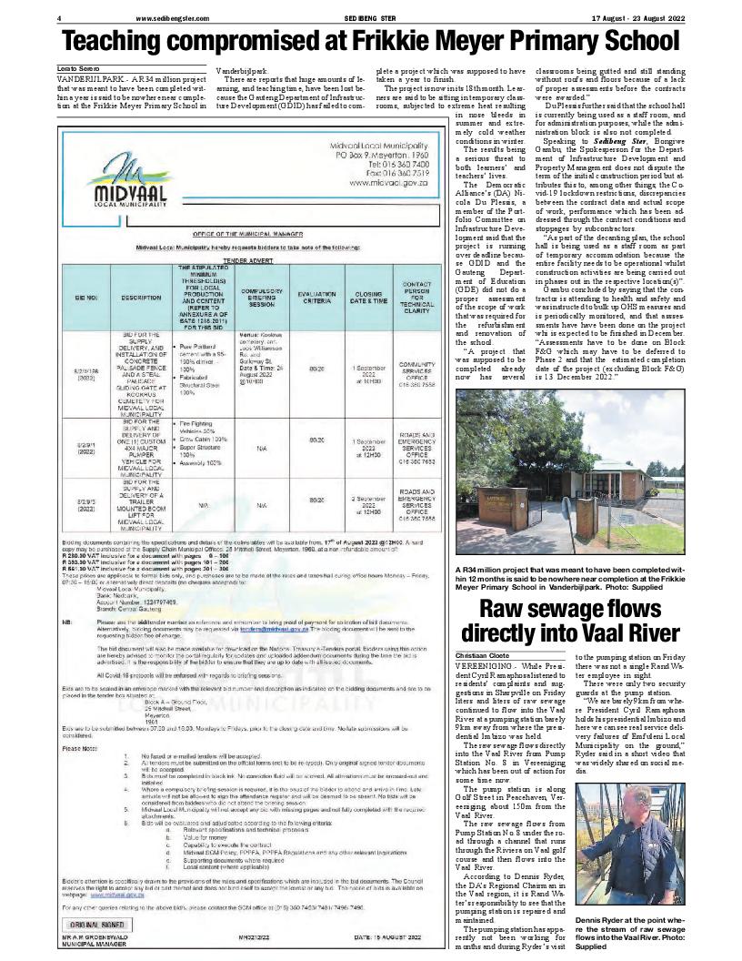 STER NORTH 23 August – 26 August 2022 page 4