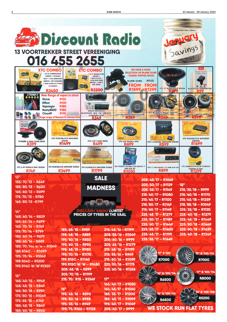 STER NORTH 23 January – 29 January, 2024 page 2