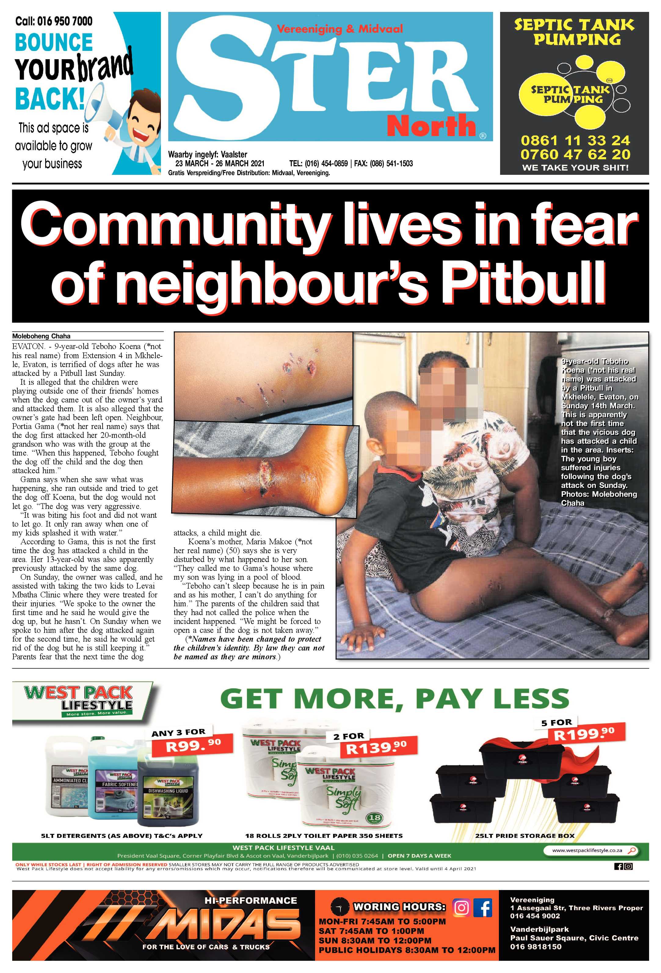 STER NORTH 23 March – 26 March 2021 page 1