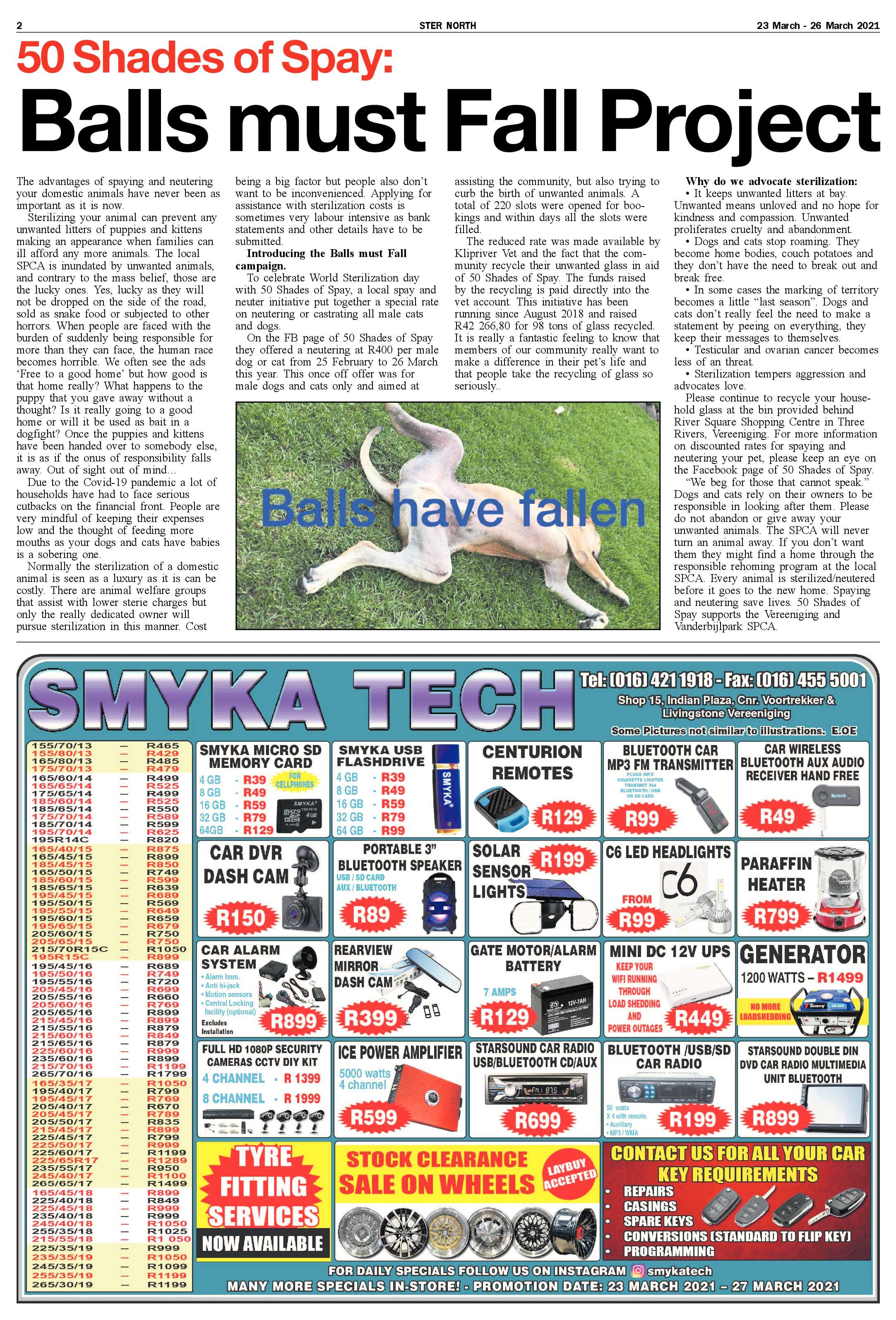 STER NORTH 23 March – 26 March 2021 page 2