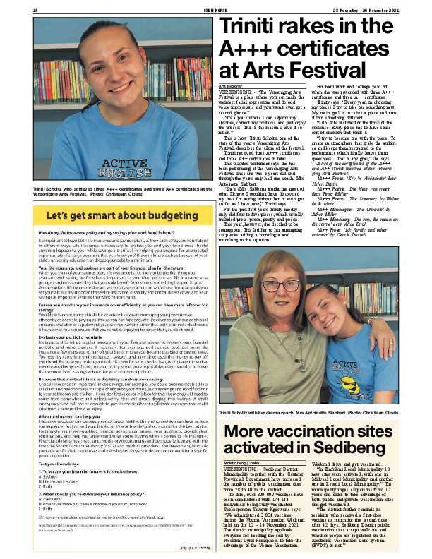 STER NORTH 23 November – 26 November 2021 page 16