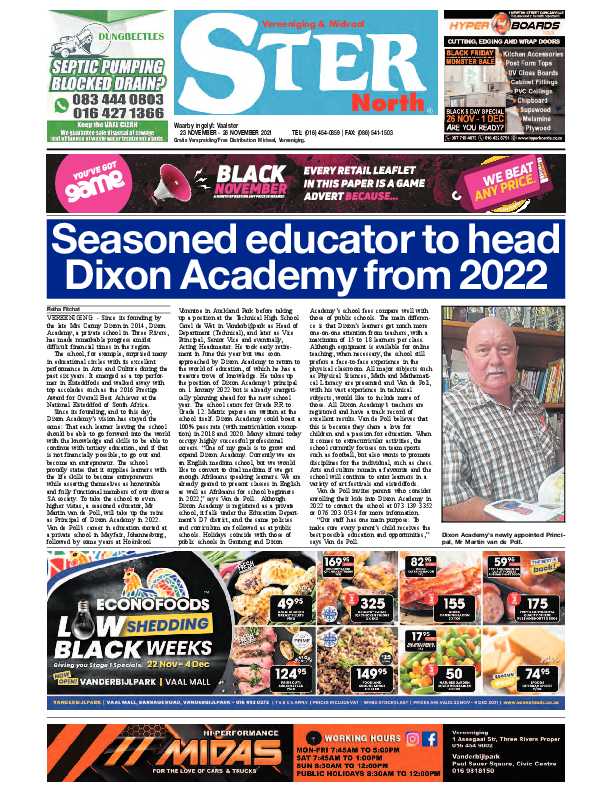 STER NORTH 23 November – 26 November 2021 page 3